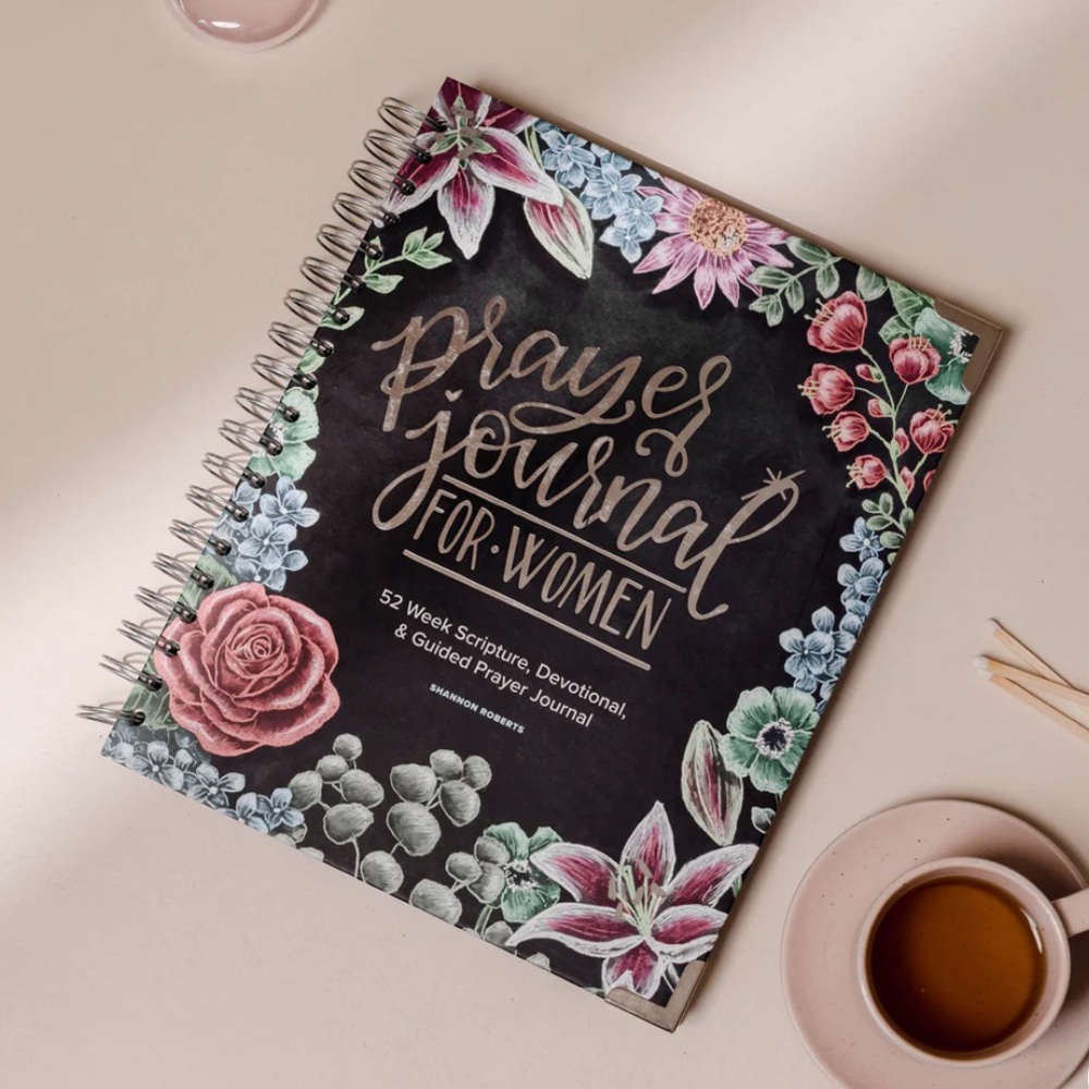 Elegant Floral Prayer Journal for Women